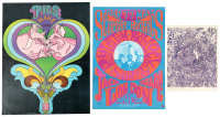 Three psychedellic/counterculture posters