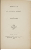 Admetus and Other Poems - 2