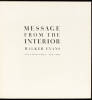 Message From the Interior - inscribed copy - 4
