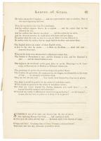 Leaves of Grass - original leaf from the first edition