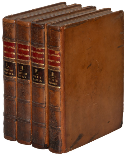 Commentaries on the Laws of England