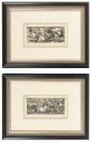 Ten engravings by Antonio Tempesta