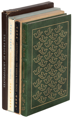 Four special printings of Aristophanes The Frogs and The Birds