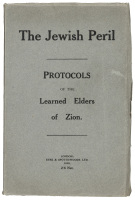 The Jewish Peril. Protocols of the Learned Elders of Zion