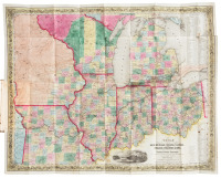 The Western Tourist and Emigrants Guide through the States of Ohio, Michigan, Indiana, Illinois, and Missouri, and the Territories of Wisconsin, and Iowa... Accompanied with a correct Map,...