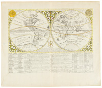 Mapmonde ou Description Generale du Globe Terrestre