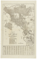 Street map of the City of San Diego: including East San Diego, National City, Chula Vista & Coronado. Complete to July 1, 1914