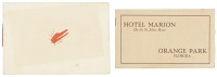 Two pamphlets promoting hotels in Florida