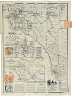 WITHDRAWN: Parker Map of Motor Routes of Southern California
