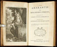 The Amaranth: Or, Religious Poems; Consisting of Fables, Visions, Emblems, &c.