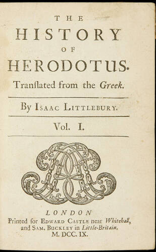 The History of Herodotus