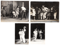 Four photographs of theater by Alberto Korda