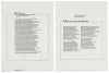 Two broadsides issued by The-Poem-of-the-Month-Club