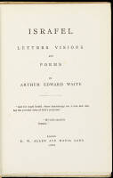 Israfel: Letters, Visions, and Poems