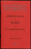 Reminiscences of Golf on St. Andrew's Links