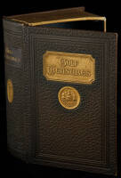 Ball box resembling a book titled "Golf Treasures"
