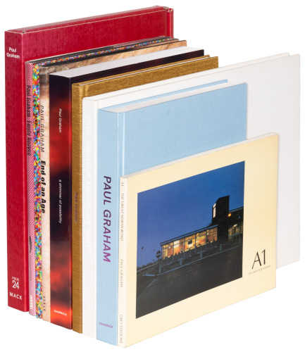 Nine photo and exhibit books of Paul Graham