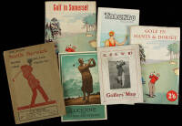 Small collection of golf tourism publications
