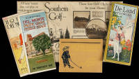 Five American tourism brochures, circa 1910-30