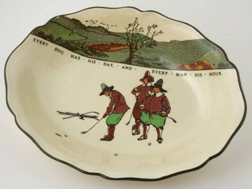 Charles Crombie Golf Series Ware - Serving Bowl