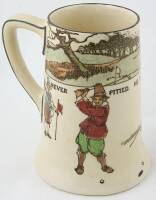 Charles Crombie Golf Series Ware Tankard