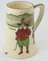 Charles Crombie Golf Series Ware Tankard