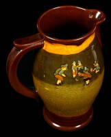 One Earthenware Pitcher by Royal Doulton