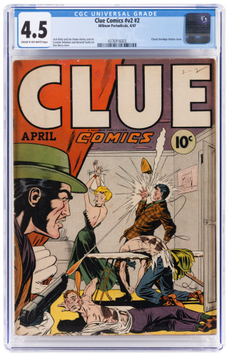 CLUE COMICS No. 14 [Vol. 2, #2]
