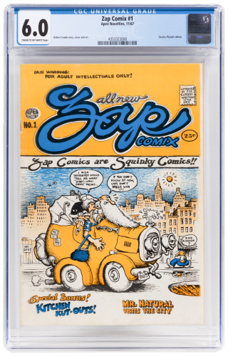 ZAP COMIX No. 1 * Charles Plymell 1st Printing