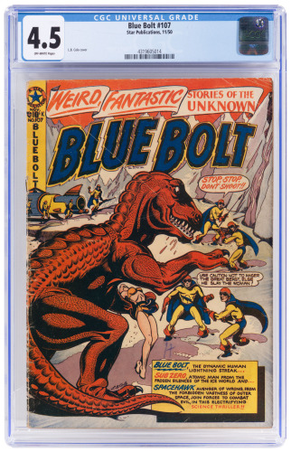 BLUE BOLT No. 107