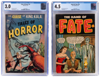 TALES OF HORROR No. 4 [and] HAND OF FATE No. 10 * Lot of 2 Horror Comics