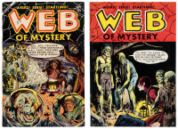 WEB OF MYSTERY Nos. 20 and 27 * Lot of Two Comics