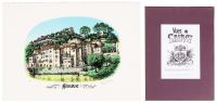 Vues de Sauve Black and White Portfolio [and] Color Print of Sauve