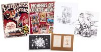 Lot of Six Signed Art Prints by R. Crumb