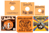 R. Crumb Record Cover and Album Sleeve Art * Phonopassion, Big John Wrencher Maxwell Street Alley Blues & More * Lot of Six