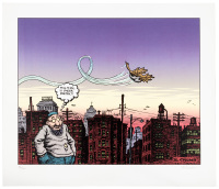 "Sheer Poetry" R. Crumb Limited Signed Serigraph