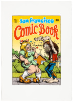 SAN FRANCISCO COMIC BOOK #3 Cover Signed Limited Edition Serigraph Print * With COA