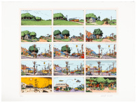 A Short History of America * 15 Panel Variant * Crumb's First Serigraph