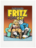 R. Crumb's FRITZ THE CAT Limited Signed Serigraph