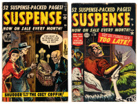 SUSPENSE Nos. 18 and 22 * Lot of Two Comics