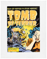 TOMB OF TERROR No. 15 Cover Recreation Painted by Cyril Jordan