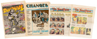 The FUNNY PAPERS, WINDS of CHANGE, and More * Lot of 12 Counterculture Newspapers