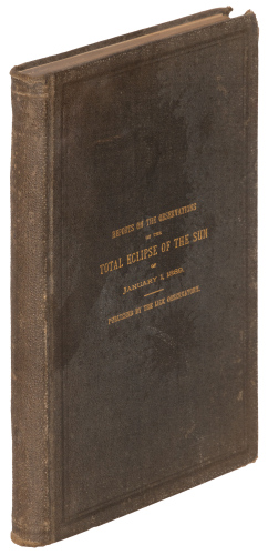 Reports on the Observations of the Total Eclipse of the Sun of January 1, 1889