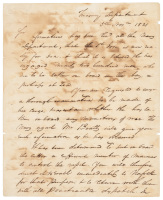 Letter ordering U.S. Customs officials to prevent a private warship from sailing with soldiers and armaments