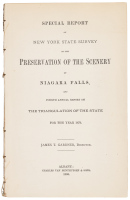 Special Report of New York State Survey of the Preservation of the Scenery of Niagara Falls and Fourth Annual Report on the Triangulation of the State for the year 1879.