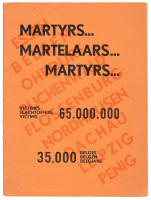 Martyrs... - Martelaars... - Martyrs... : victimes - slachtoffers - victims: 65.000.000: 35.000 - Belges - Belgen - Belgians. Pictures delivered by P.W.D. Shaef