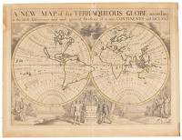 A New Map of the Terraqueous Globe according to the Latest Discoveries and most general Divisions of it into Continents and Oceans