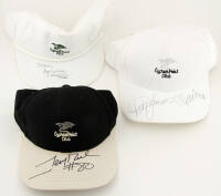 3 Cypress Point Club Signed Caps