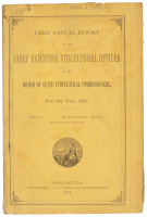 First Annual Report of the Chief Executive Viticultural Officer to the Board of State Viticultural Commissioners, for the Year 1881.