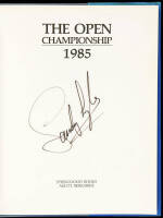 The Open Championship, 1985 - Signed by the winner, Sandy Lyle